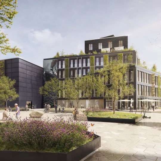 Visualisierung des Kesseldecks